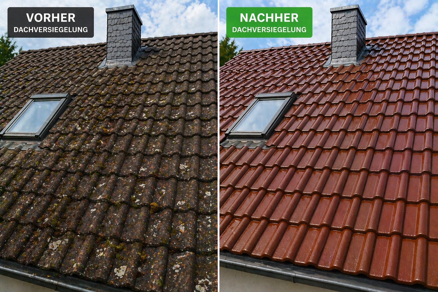 Dachversiegelung